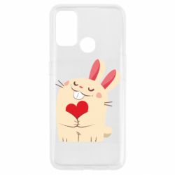 Чехол для Oppo A53/A32/A33 Rabbit with heart