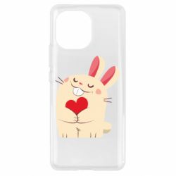 Чехол для Xiaomi Mi11 Rabbit with heart - PrintSalon
