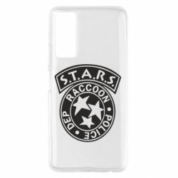 Чехол для Huawei P Smart 2021 Raccoon City PD - PrintSalon