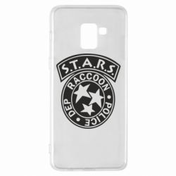 Чехол для Samsung A8+ 2018 Raccoon City PD - PrintSalon