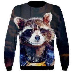 3D свитшот Raccoon - PrintSalon