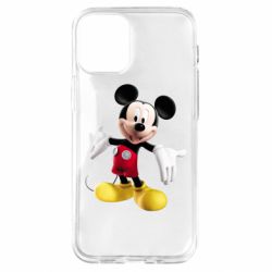Чехол для iPhone 12 mini Радостный Микки Маус