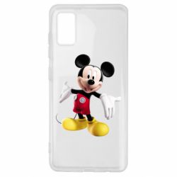 Чехол для Samsung A41 Радостный Микки Маус