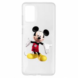 Чехол для Samsung S20+ Радостный Микки Маус-PrintSalon Чехол для Samsung S20+ Радостный Микки Маус