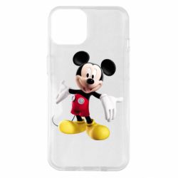 Чехол для iPhone 14 Радостный Микки Маус