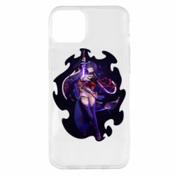 Чехол для iPhone 14 Plus Raiden Shogun - PrintSalon
