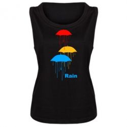 Женская майка Rain - PrintSalon