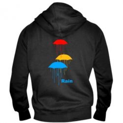 Мужское худи на молнии Rain - PrintSalon