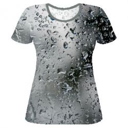 Жіноча 3D футболка Rain - PrintSalon
