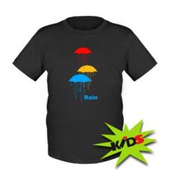 Детская футболка Rain - PrintSalon