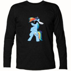 Футболка с длинным рукавом Rainbow Dash Cool - PrintSalon