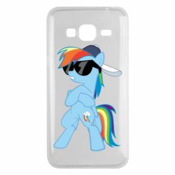 Чехол для Samsung J3 2016 Rainbow Dash Cool - PrintSalon