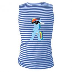 Майка-тельняшка Rainbow Dash Cool - PrintSalon