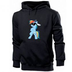 Мужское худи Rainbow Dash Cool - PrintSalon