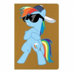 Блокнот с принто Rainbow Dash Cool - PrintSalon