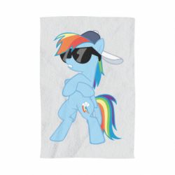 Полотенце с принтом Rainbow Dash Cool - PrintSalon