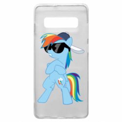 Чехол для Samsung S10+ Rainbow Dash Cool - PrintSalon