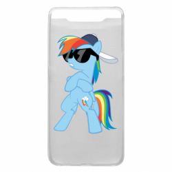 Чехол для Samsung A80 Rainbow Dash Cool - PrintSalon