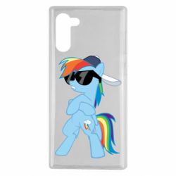 Чехол для Samsung Note 10 Rainbow Dash Cool - PrintSalon