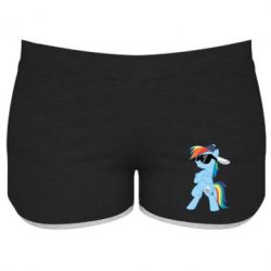 Женские шорты Rainbow Dash Cool - PrintSalon