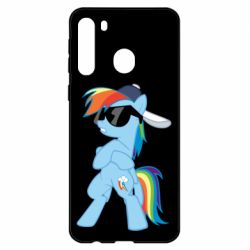Чехол для Samsung A21 Rainbow Dash Cool - PrintSalon