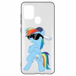 Чехол для Samsung A21s Rainbow Dash Cool - PrintSalon