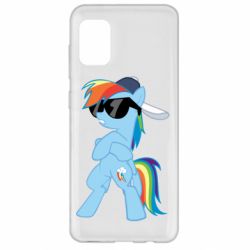 Чехол для Samsung A31 Rainbow Dash Cool - PrintSalon