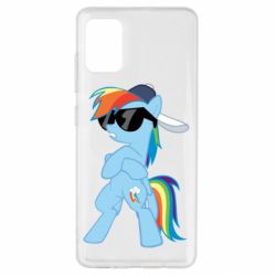 Чехол для Samsung A51 Rainbow Dash Cool - PrintSalon