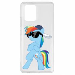 Чехол для Samsung S10 Lite Rainbow Dash Cool - PrintSalon
