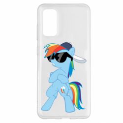 Чехол для Samsung S20 Rainbow Dash Cool - PrintSalon