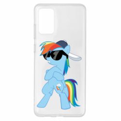 Чехол для Samsung S20+ Rainbow Dash Cool - PrintSalon