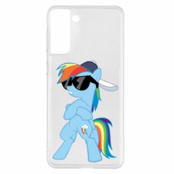 Чехол для Samsung S21+ Rainbow Dash Cool - PrintSalon