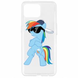 Чехол для Oppo Reno 4 Lite Rainbow Dash Cool - PrintSalon