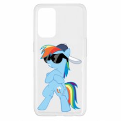 Чехол для Oppo Reno 5 4G Rainbow Dash Cool - PrintSalon