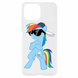 Чехол для Xiaomi Mi11 Lite Rainbow Dash Cool - PrintSalon