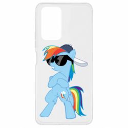 Чехол для Xiaomi Redmi Note 10 Pro Rainbow Dash Cool - PrintSalon
