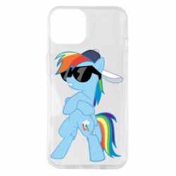 Чехол для iPhone 14 Rainbow Dash Cool-PrintSalon Чехол для iPhone 14 Rainbow Dash Cool