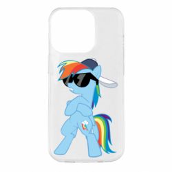 Чехол для iPhone 14 Pro Rainbow Dash Cool - PrintSalon