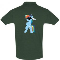 Мужское поло Rainbow Dash Cool - PrintSalon
