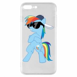 Чехол для iPhone 7 Plus Rainbow Dash Cool-PrintSalon Чехол для iPhone 7 Plus Rainbow Dash Cool
