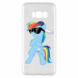 Чехол для Samsung S8 Rainbow Dash Cool - PrintSalon
