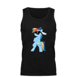 Мужская майка Rainbow Dash Cool - PrintSalon
