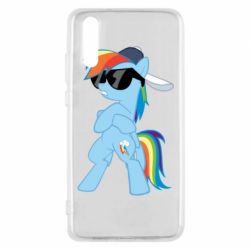 Чехол для Huawei P20 Rainbow Dash Cool - PrintSalon
