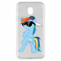 Чехол для Samsung J3 2017 Rainbow Dash Cool - PrintSalon