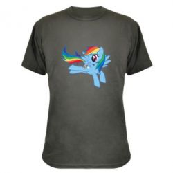 Камуфляжная футболка Rainbow Dash run - PrintSalon