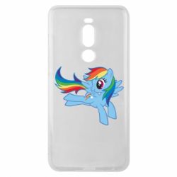 Чехол для Meizu Note 8 Rainbow Dash run - PrintSalon