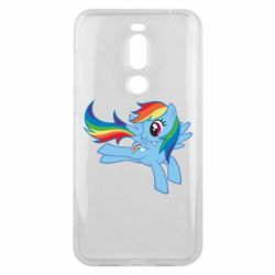 Чехол для Meizu X8 Rainbow Dash run - PrintSalon