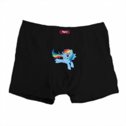 Трусы-боксеры Rainbow Dash run - PrintSalon