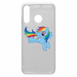 Чехол для Huawei P30 Lite Rainbow Dash run - PrintSalon