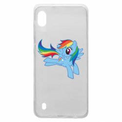 Чехол для Samsung A10 Rainbow Dash run - PrintSalon